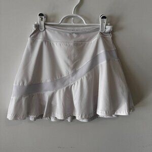 White Golf/Tennis Skirt with Shorts - Brand New